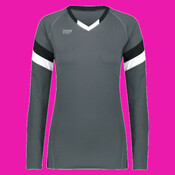 Ladies TruHit Tri-Color Long Sleeve Jersey