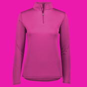 Ladies Attain Wicking 1/4 Zip Pullover