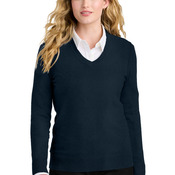 Women's Easy Care V Neck Sweater