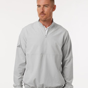 Woven Half-Zip Pullover