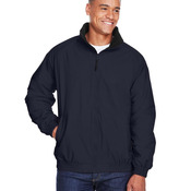 Unisex Fleece Lined Nylon Jacket