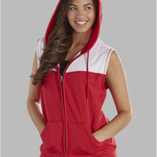 Unisex Sleeveless Hooded Sweatshirt